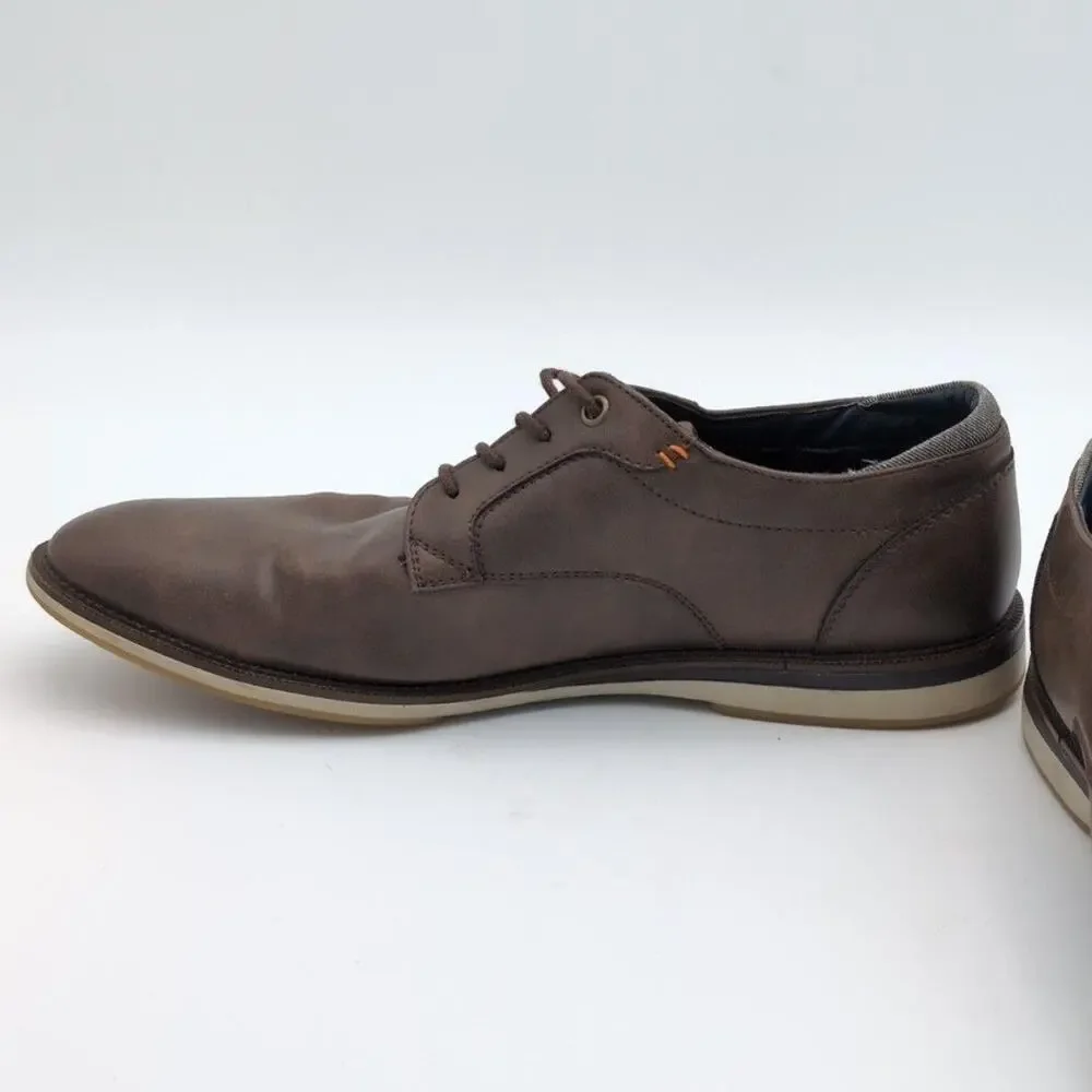 Bullboxer Shoes Mens Size 11 Brown B-52 Casual Synthetic Dress Sneakers Low Top